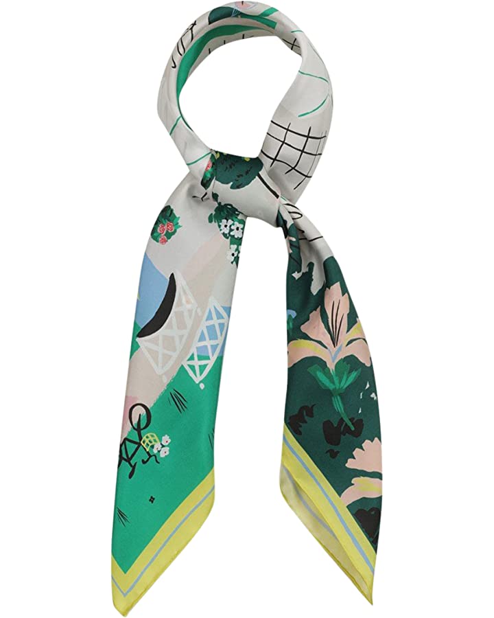 COUNTRY CLUB SILK SQUARE SCARF - MAXWELL SPORT
